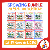 All Themes 100 Questions Bundle: Brain Break | Morning Mee