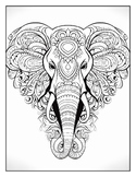 100 Animals Mandala Coloring Pages For Adults| Animals Man