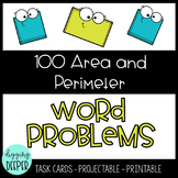 100 Area and Perimeter Word Problems