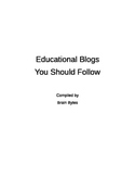 100 Best Educational / Teaching Blogs