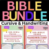 Get It Now - 100-Bible Cursive & Handwriting Workbook for 