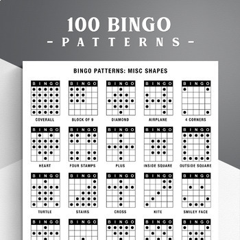 bingo patterns