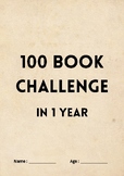 100 Book Challenge Planner -  Reading Challenge Planner - FREE