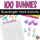 100 Bunnies Easter Spring Scavenger Hunt Game