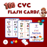 100 CVC Flashcards