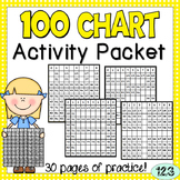 100 Chart Worksheets {NO PREP} Packet