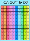 100 Chart & Skip Counting by 2's, 5's, and 10's