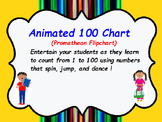 100 Chart With Animated Nurmbers
