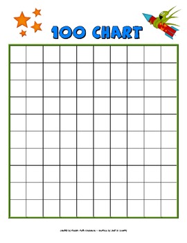 Blank 100 Chart Printable