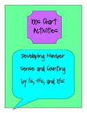 100 Charts: Counting by 1's, 5's, and 10's