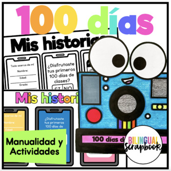 Preview of 100 Días de Escuela 100th Day of School Activities in Spanish