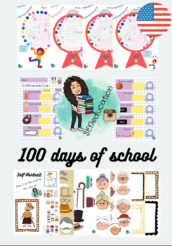 Preview of 100 DAYS OF SCHOOL- ACTIVITY PACK- Maths, Art and Health & Well-being.
