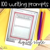 100 DIGITAL Writing Prompts