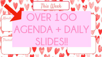 Preview of 100+ Daily Slides & Weekly Agenda!! 