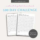 100 Day Goal Setting Habit Challenge | Motivational Produc