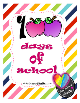Preview of 100 Days of School!