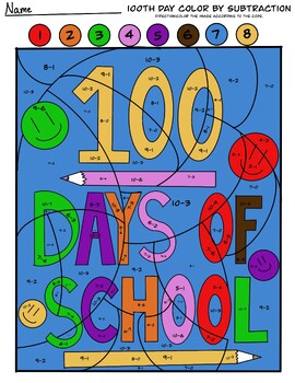 Preview of 100 Day's Math Facts and other fun!