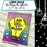 100 Days Brighter | Light Bulb Craft and Writing