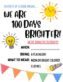 100 Days Brighter Poster