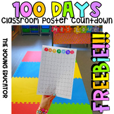 FREEBIE** 100 Days Countdown A3 Poster
