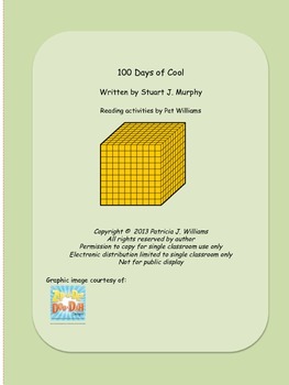 Preview of Book Activities for 100 Days of Cool by Stuart Murphy