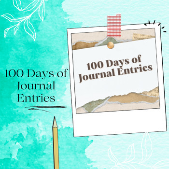 Preview of 100 Days of Journal Entries