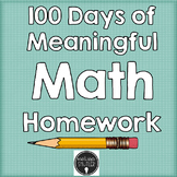 100 Days of Meaningful Math Homework- Grade 4