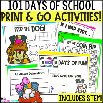 Preview of 101 Days of School Activities - 100 Days of School Letter to Parents, Crown, hat