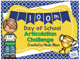 100 Days of School Articulation Challenge