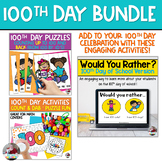 100 Days of School BUNDLE | Skip Counting By Tens Centers 