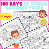 100 Days of School Coloring Pages | 100th Day of School Co