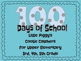 100 Days of School Cootie Catchers for Upper Elementary