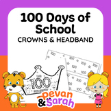 100 Days of School Crown and Headband by Pevan & Sarah