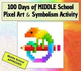 100 Days of School! ELA Symbolism Pixel Art