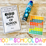 100 Days of School Activity Counting Booklet