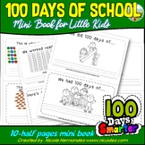100 Days of School Mini Book For Little Kids
