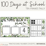 100 Days of School Tally | Botanical Modern Farmhouse | Gr