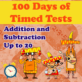100 Days of Timed Tests: Addition and Subtraction up to 20