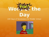 Updated and Growing! 140 Days of Vocabulary for Middle School