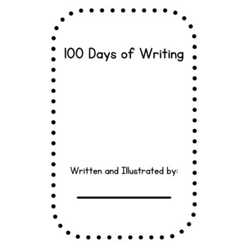 Preview of 100 Days of Writing Journal Cover