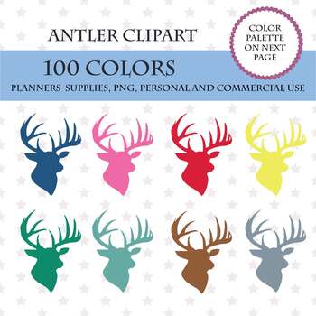 antlers clipart
