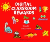 100 Digital Classroom Reward Badges for Distance Learning 