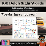 100 Dolch Sight Words Downloadable | Sight Word Printable 