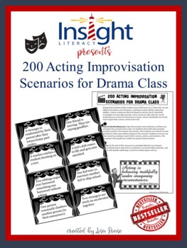 Preview of 200 Acting Improvisation Scenarios for Drama Class