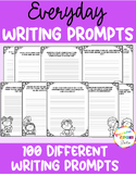 100 Everyday Writing Prompts (3rd-5th Grade)