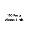 100 Facts About Birds ( kdp interior )