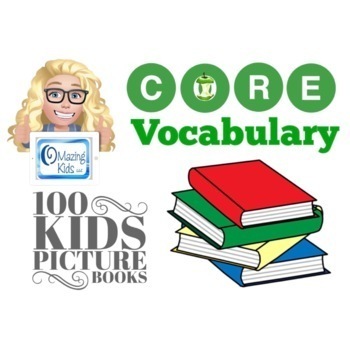 Preview of 100 Great Kids Picture Books to Target Core Vocabulary for AAC Users