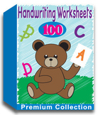 Handwriting Worksheets for Kindergarten (100 Worksheets) D