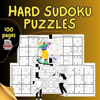 Preview of 100 Hard Sudoku Puzzles: The Ultimate Challenge for Sudoku Masters