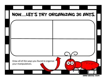100 Hungry Ants Array Activity by Mattos Making Memories | TPT